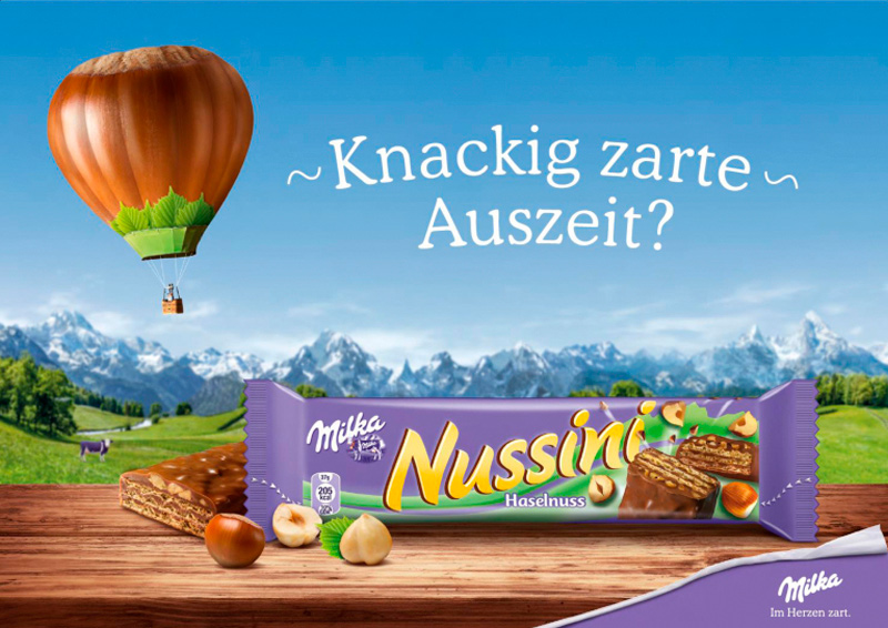 Milka Motiv Nussini