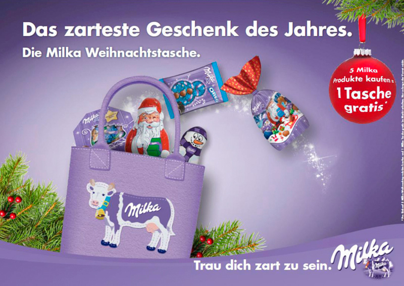 Milka Motiv Geschenk