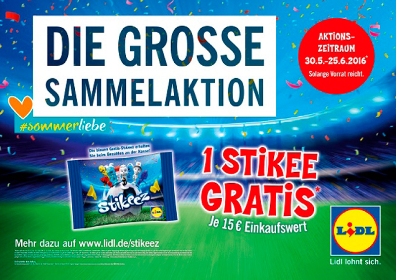 Lidl Motiv Sammelaktion